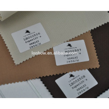 Tejido liviano de lana marrón claro de lycra para servicio de almacén